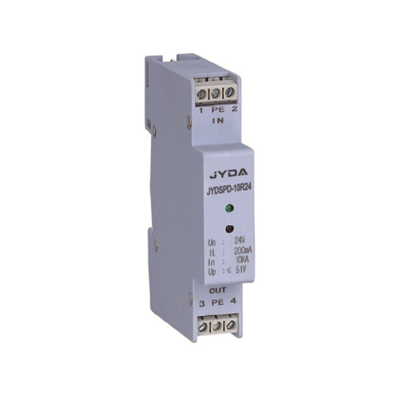 JYDSPD10R24/48/110/220系列工業(yè)控制信號(hào)線路電涌保護(hù)器
