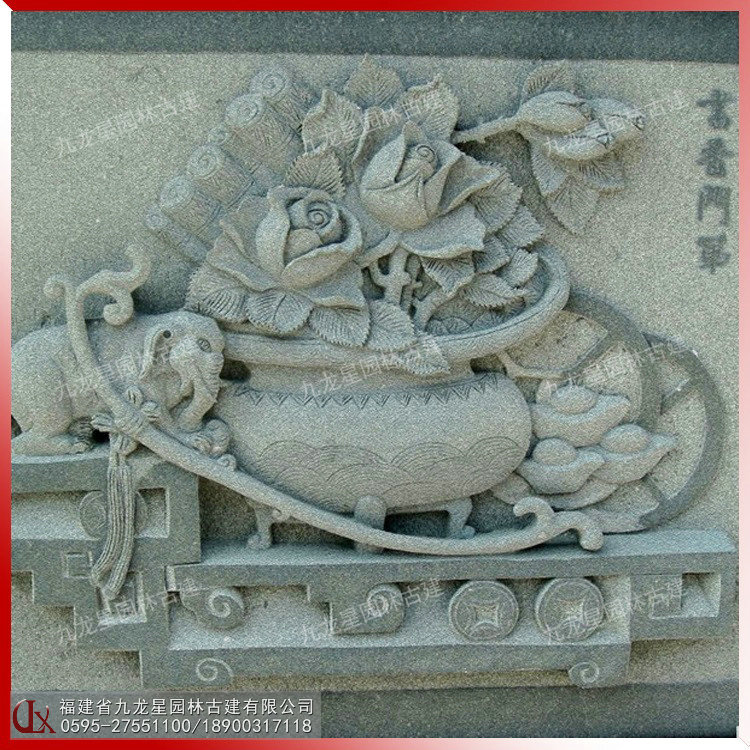 石雕青石浮雕圖片