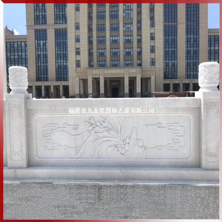 石雕升旗臺欄桿圖片